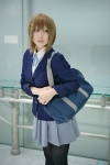 black_legwear blazer blouse bookbag cosplay hair_clips hirasawa_yui k-on! narihara_riku pantyhose pleated_skirt school_uniform skirt rating:Safe score:0 user:nil!