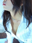 blouse cleavage katayama_akira miniskirt skirt s-taste rating:Safe score:0 user:nil!