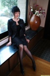 camisole dgc_0701 jacket miniskirt morishita_yuuri pantyhose skirt veil rating:Safe score:0 user:nil!