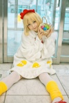 blonde_hair cosplay dress hairband kaieda_kae original thighhighs zettai_ryouiki rating:Safe score:0 user:nil!