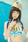 bikini_top cosplay headdress menace nekotsuka_tsume queen's_blade scarf swimsuit rating:Safe score:0 user:nil!