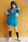 blazer blouse cosplay hokenshitsu_no_shinigami kaburagi_maya kneesocks pleated_skirt school_uniform shorts skirt soul rating:Safe score:0 user:nil!