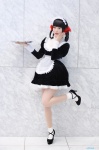 apron cosplay dress hairband maid maid_uniform pantyhose sheer_legwear socks tagme_character tagme_series tsugihagi_mishin twin_braids rating:Safe score:1 user:nil!