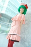 beret cosplay dress green_hair macross macross_frontier pantyhose ranka_lee tatsuki_(ii) rating:Safe score:0 user:nil!
