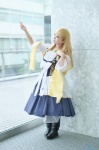 ayu_(ii) blonde_hair blouse boots cosplay scarf skirt tagme_character tagme_series vest rating:Safe score:1 user:nil!