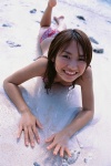 beach bikini kamata_natsumi swimsuit wet_hair rating:Safe score:0 user:nil!