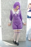 bodysuit cosplay kureha_marie purple_hair sorer sound_horizon thighhighs rating:Safe score:0 user:nil!