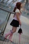 blouse boots cosplay miniskirt original saki skirt umbrella rating:Safe score:1 user:nil!