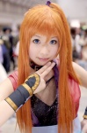 collar cosplay kunoichi neon_genesis_evangelion orange_hair soryu_asuka_langley zero_inch rating:Safe score:0 user:nil!