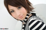 blouse girlz_high mamiya_reina scarf striped rating:Safe score:0 user:nil!