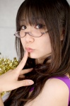 cheerleader cheerleader_uniform chocoball cosplay glasses lucky_star pom_poms takara_miyuki rating:Safe score:1 user:nil!