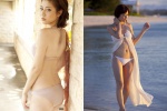 beach bikini dress ocean open_clothes side-tie_bikini sugimoto_yumi swimsuit rating:Safe score:1 user:nil!