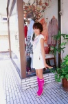 kneesocks minami_akina pleated_skirt skirt tshirt vjy_71 rating:Safe score:0 user:nil!