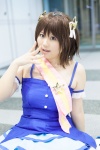 amami_haruka armbands blouse cosplay hair_ribbons idolmaster miniskirt misaki skirt tiered_skirt twintails rating:Safe score:0 user:pixymisa