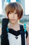 cosplay dress guitar hairbow hirasawa_yui k-on! minatsuki_naru one_elbow_glove rating:Safe score:0 user:nil!