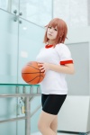 bike_shorts cosplay gym_uniform kashii_airi mamyu orange_hair ro-kyu-bu! shorts tshirt rating:Safe score:0 user:nil!