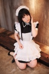 akiyama_mio apron cosplay dress hairband k-on! maid maid_uniform meirin_touka rating:Safe score:2 user:nil!