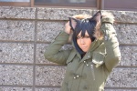 animal_ears black_cat_party cat_ears coat collar cosplay mittens non original rating:Safe score:0 user:nil!