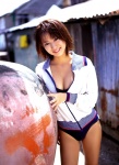 bikini_top cleavage ichikawa_yui jacket shorts swimsuit rating:Safe score:1 user:nil!