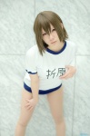buruma cosplay durarara!! gym_uniform orihara_kururi pantyhose sasa shorts tshirt rating:Safe score:1 user:nil!