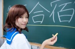 cosplay maaya sailor_uniform saki_(manga) school_uniform takei_hisa rating:Safe score:0 user:xkaras