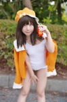 bakemonogatari cosplay jacket newsboy_cap reco school_swimsuit sengoku_nadeko swimsuit rating:Safe score:0 user:nil!