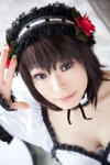 choker cleavage cosplay dress flowers hairband soda_(model) suzumiya_haruhi suzumiya_haruhi_no_yuuutsu rating:Safe score:0 user:pixymisa