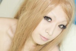 arai_yomi blonde_hair close-up cosplay mawaru_penguindrum seizon_senryaku! takakura_himari rating:Safe score:0 user:nil!