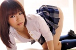 azuma_hikari blouse cleavage dgc_0885 kneesocks pleated_skirt school_uniform skirt rating:Safe score:1 user:nil!
