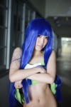 blue_hair cosplay dress dress_lift furude_rika higurashi_no_naku_koro_ni tsun rating:Safe score:2 user:nil!