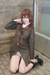 blazer blouse boots cosplay gertrud_barkhorn military_uniform panties popuri strike_witches twintails rating:Safe score:0 user:nil!