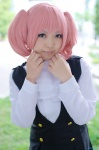 arinko blouse cosplay inu_boku_secret_service jumper pink_hair roromiya_karuta school_uniform twintails rating:Safe score:0 user:nil!
