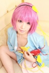 arai_yomi blouse cosplay hairband komeiji_satori open_clothes pink_hair skirt touhou rating:Safe score:0 user:nil!