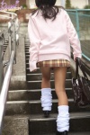 blouse bookbag cardigan hamakawa_runa loose_socks pleated_skirt school_uniform skirt socks tie rating:Safe score:1 user:nil!