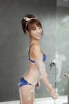 bathroom bathtub bikini hairbow soap_suds swimsuit wet yamamoto_azusa ys_web_388 rating:Safe score:1 user:nil!