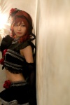 cosplay croptop elbow_gloves gloves lanthanum love_live!_school_idol_project miniskirt na-san nishikino_maki red_hair skirt veil rating:Safe score:1 user:nil!