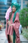 aqua_hair blouse cosplay hatsune_miku military_uniform nakko pleated_skirt skirt thighhighs twintails vocaloid zettai_ryouiki rating:Safe score:0 user:pixymisa