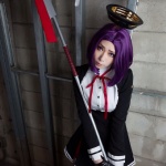 cosplay houtou_singi kantai_collection purple_hair sailor_dress tatsuta_(kantai_collection) rating:Safe score:1 user:Kryzz