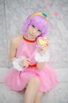 alicetene- cosplay creamy_mami dress drill_hair hairband mahou_no_tenshi_creamy_mami morisawa_yu purple_hair twin_drills wand rating:Safe score:0 user:nil!