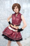 boots choker cosplay fingerless_gloves gloves kooki meiko miniskirt skirt vest vocaloid rating:Safe score:0 user:pixymisa