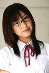 blouse costume glasses minami_yui school_uniform rating:Safe score:1 user:nil!