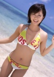 beach bikini cleavage ocean swimsuit yasuda_misako rating:Safe score:1 user:nil!