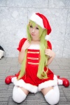 dress santa_costume stocking_cap thighhighs yae_maiko zettai_ryouiki rating:Safe score:2 user:pixymisa