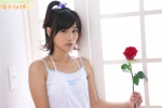 bikini_top camisole flower hashimoto_yuzuki ponytail swimsuit rating:Safe score:0 user:nil!