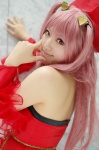 another_blood cosplay demonbane detached_sleeves dress pink_hair saya twintails rating:Safe score:1 user:nil!