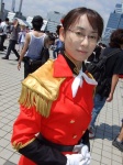 boots cosplay glasses gundam gundam_wing lady_une military_uniform tagme_model rating:Safe score:0 user:nil!