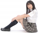 ayane_chika blouse costume kneesocks pleated_skirt school_uniform skirt tie rating:Safe score:1 user:nil!
