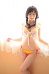 babydoll bikini cleavage nishimura_mizuho shirt_lift side-tie_bikini swimsuit twin_braids rating:Safe score:0 user:nil!