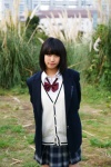 blazer blouse bowtie cardigan chino pleated_skirt school_uniform skirt rating:Safe score:0 user:pixymisa