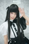 apron bowtie cosplay dress hairband maid maid_uniform momokawa_hina original rating:Safe score:0 user:pixymisa